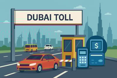 Dubai paid roads and toll management services